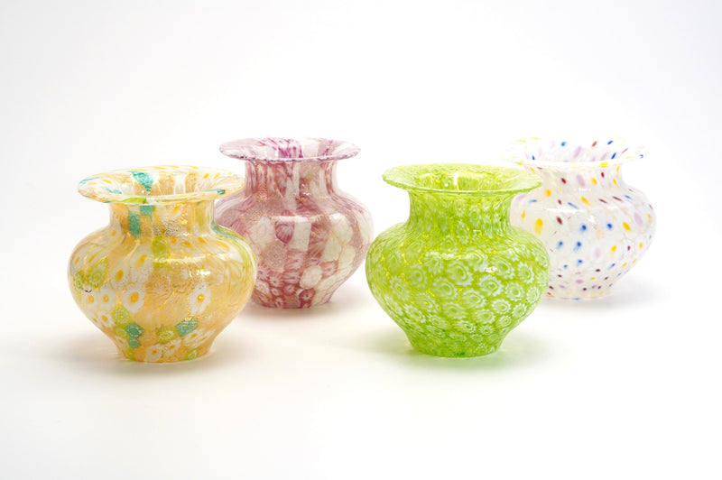 VASE 「HANABATAKE」ERBA MIX ORO