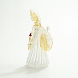 15 レースの天使  白