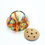 吉祥の七色と松の葉