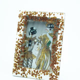 ちぎれ雲を額縁に