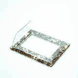 ちぎれ雲を額縁に