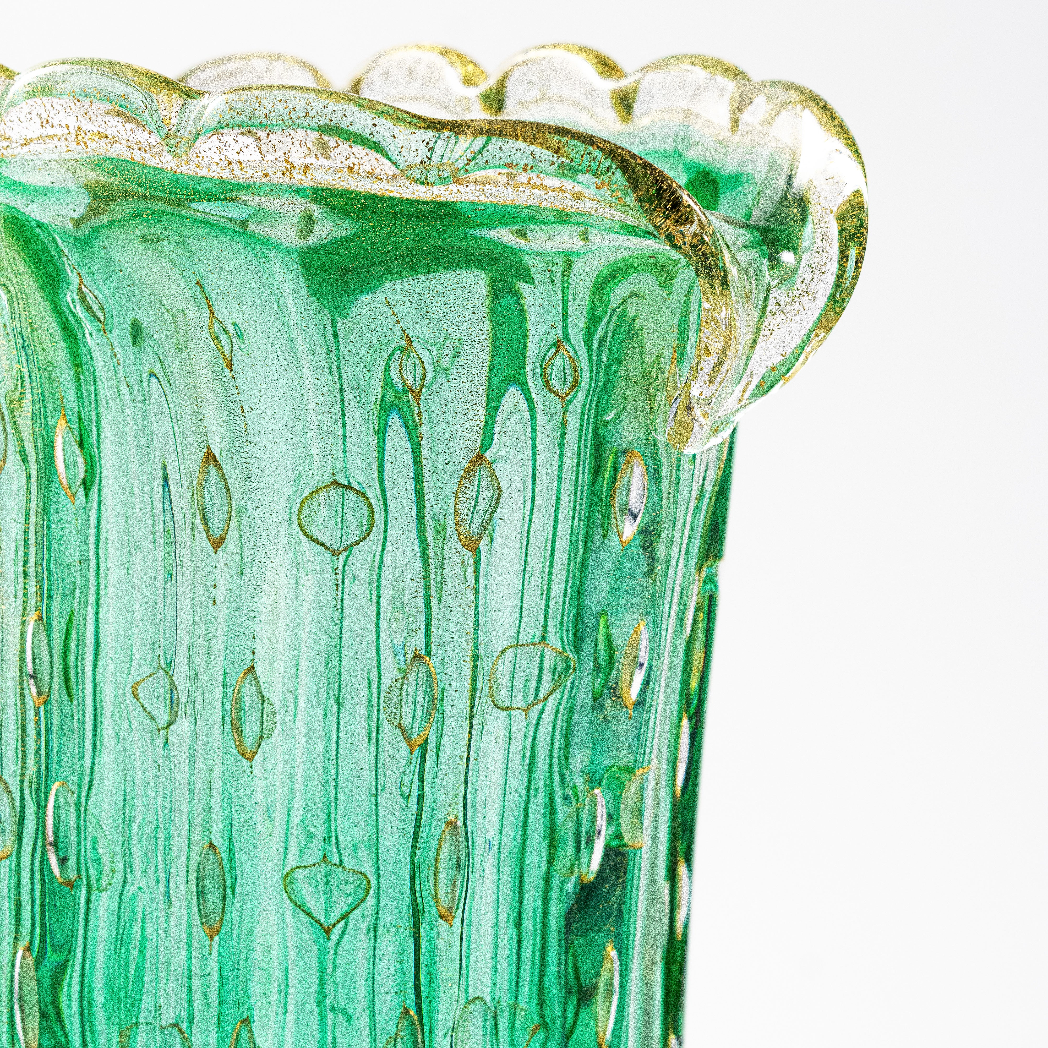 ムラーノガラス（ベネチアングラス）花瓶／花器