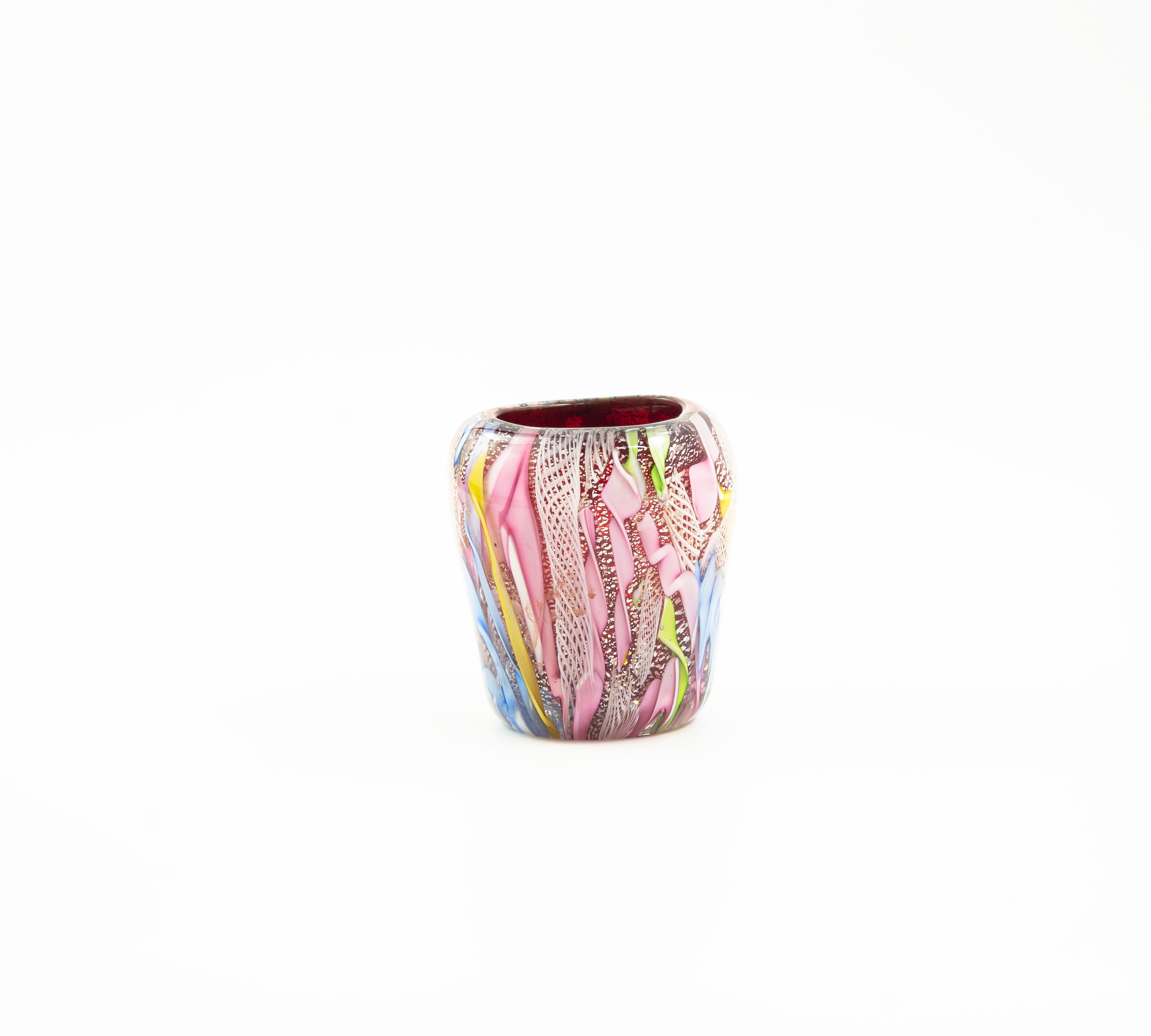 「ムラーノガラス（ベネチアングラス）〈Vase／花入〉」
