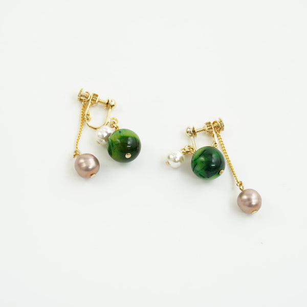 Earring 「Natale」Verde