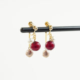 Earring 「Natale」Rosso