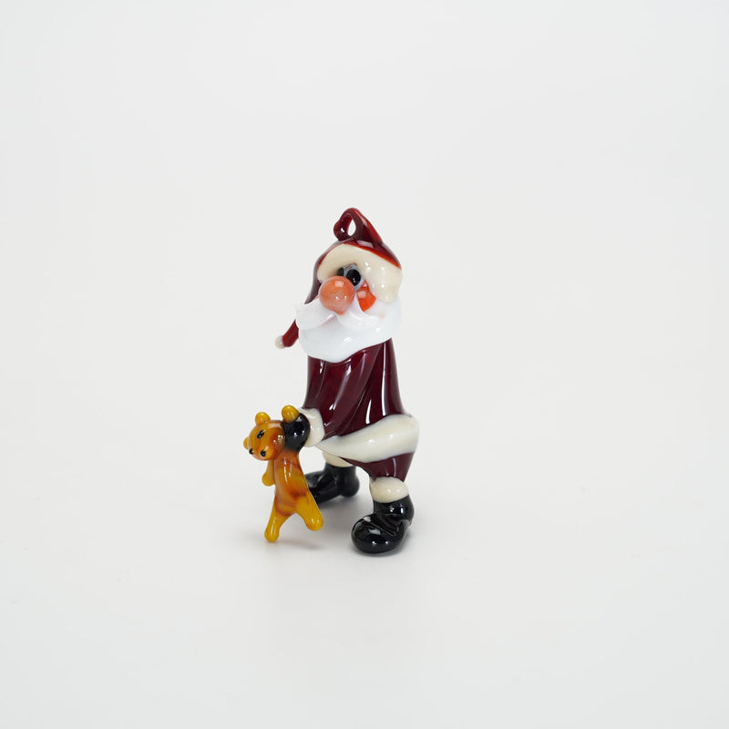 Santa Claus with Teddy Bear ①