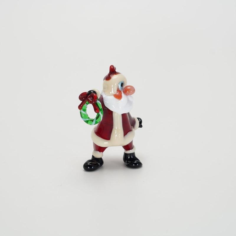 Santa Claus with a wreath ⑥