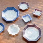  ムラーノガラス（ベネチアングラス）八角小皿