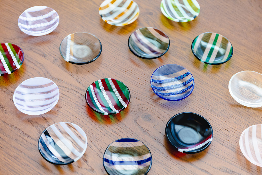 ムラーノガラス（ベネチアングラス）／手塩皿（豆皿）