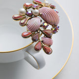 Schiaparelli Shell-Motif Brooch