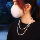 Gocce×Pearl Necklace（Long）