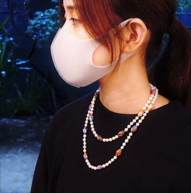 Gocce×Pearl Necklace（Long）
