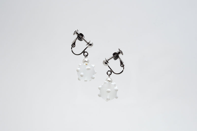 Earring「Konpeitou no Omekashi」［Pearl］