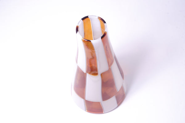 Triangular pyramid flower vase［25cm］
