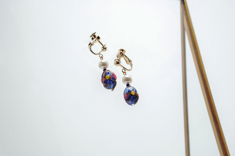 Earring「Antichi」［Blu］