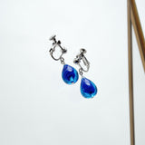 Earring「Drop」［Cobalt Blu］