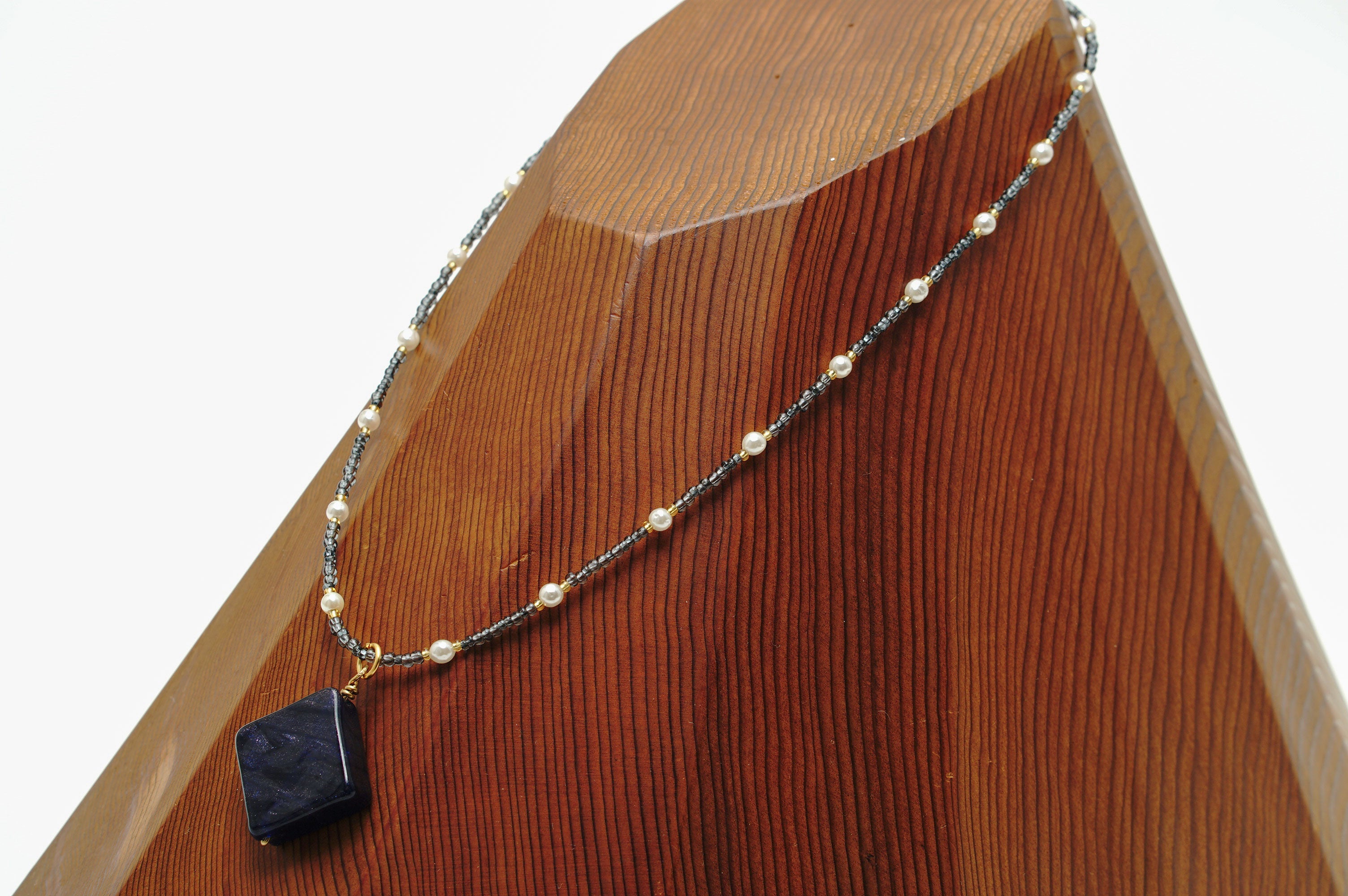 ベネチアンビーズネックレス