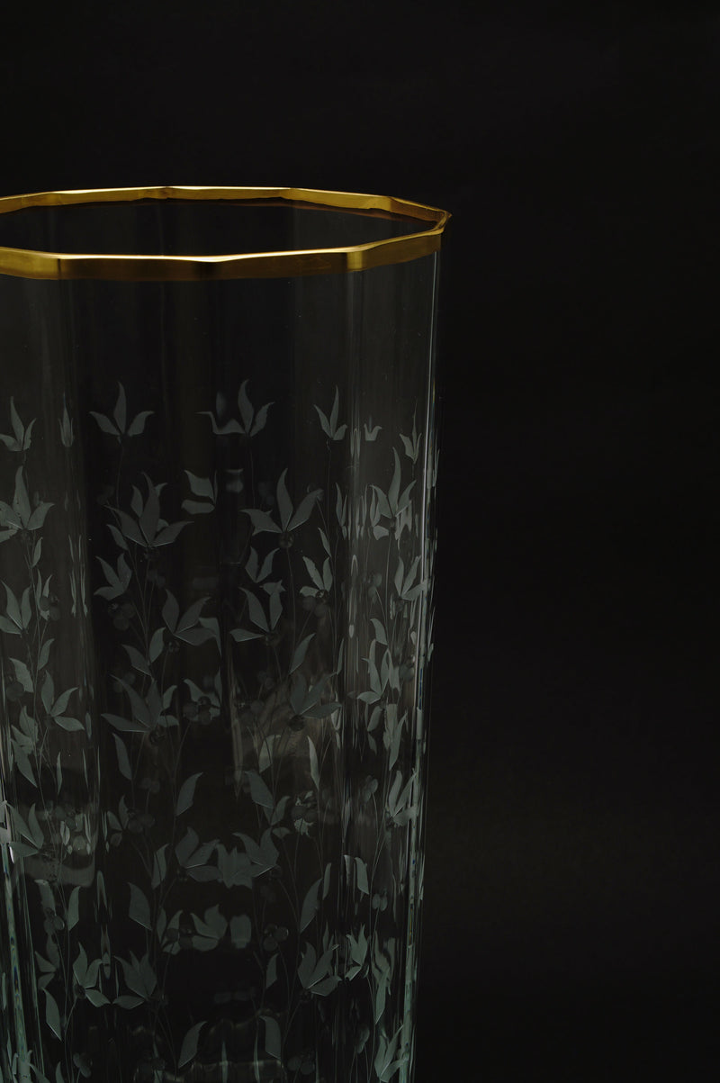Vase「Bouquet」Small gravure