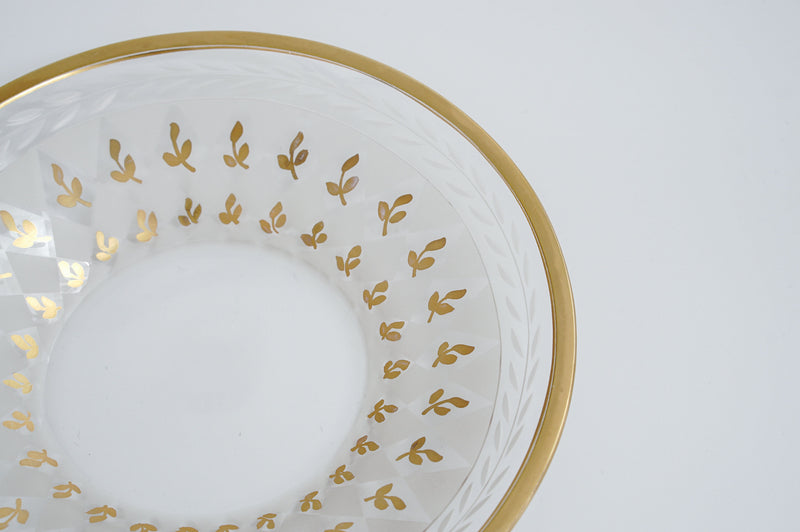Plate「Arlecchino」gravure/Gold Paint