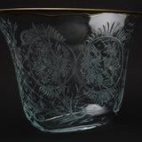 Oval Vase「Little Birds」Gravure
