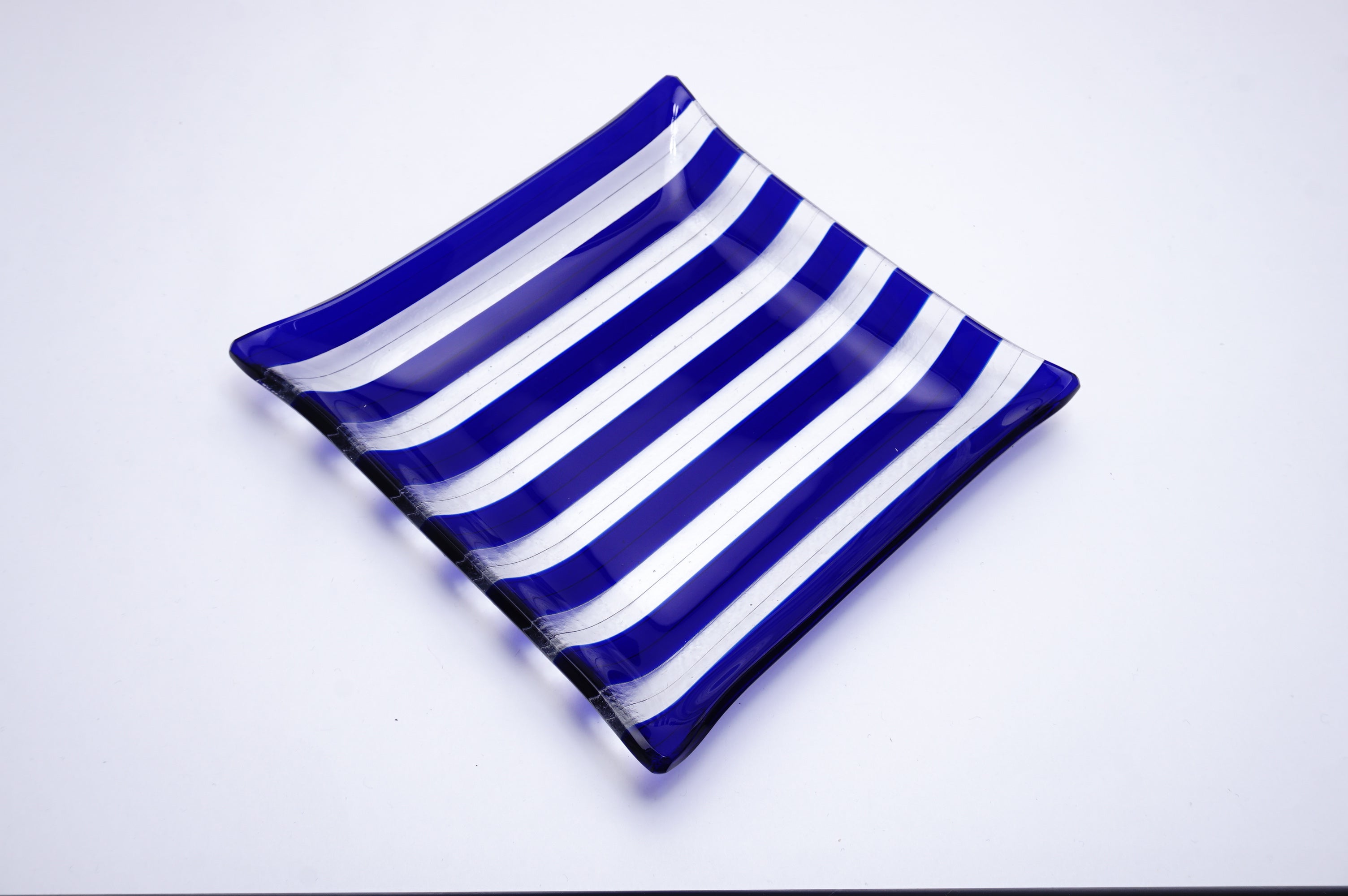 ムラーノガラス（ベネチアングラス）〈プレート／正角皿〉