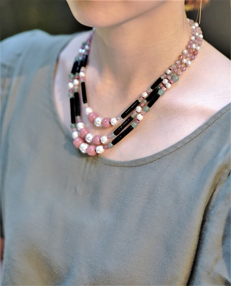 Necklace「Gradation Canna」