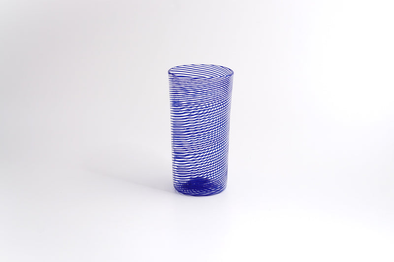 「Cylinder」Glass ［Blue］