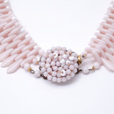 Necklace／Pink Glass