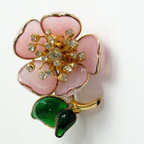 Brooch 'Cameria' Rosa