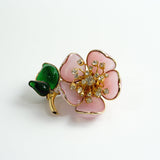 Brooch 'Cameria' Rosa