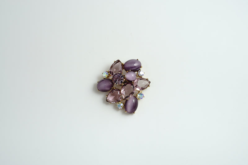 Purple Brooch