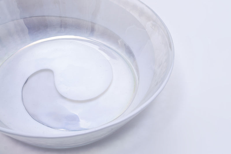 BOWL「Opalino glass Spiral Soup bowl」