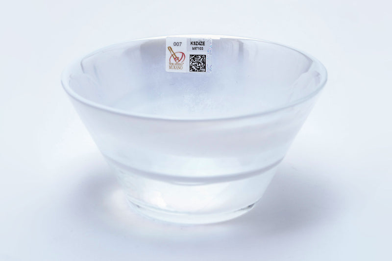Opalino glass Spairal bowl