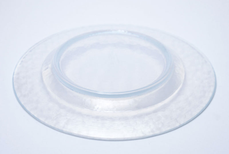 Opalino glass plate small
