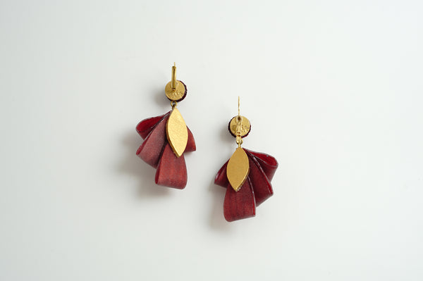 pierce「Houseki ni Ribbon(Ribbon with Jewel)」Matte Rouge