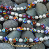 Terra×Pearl Necklace（Short）