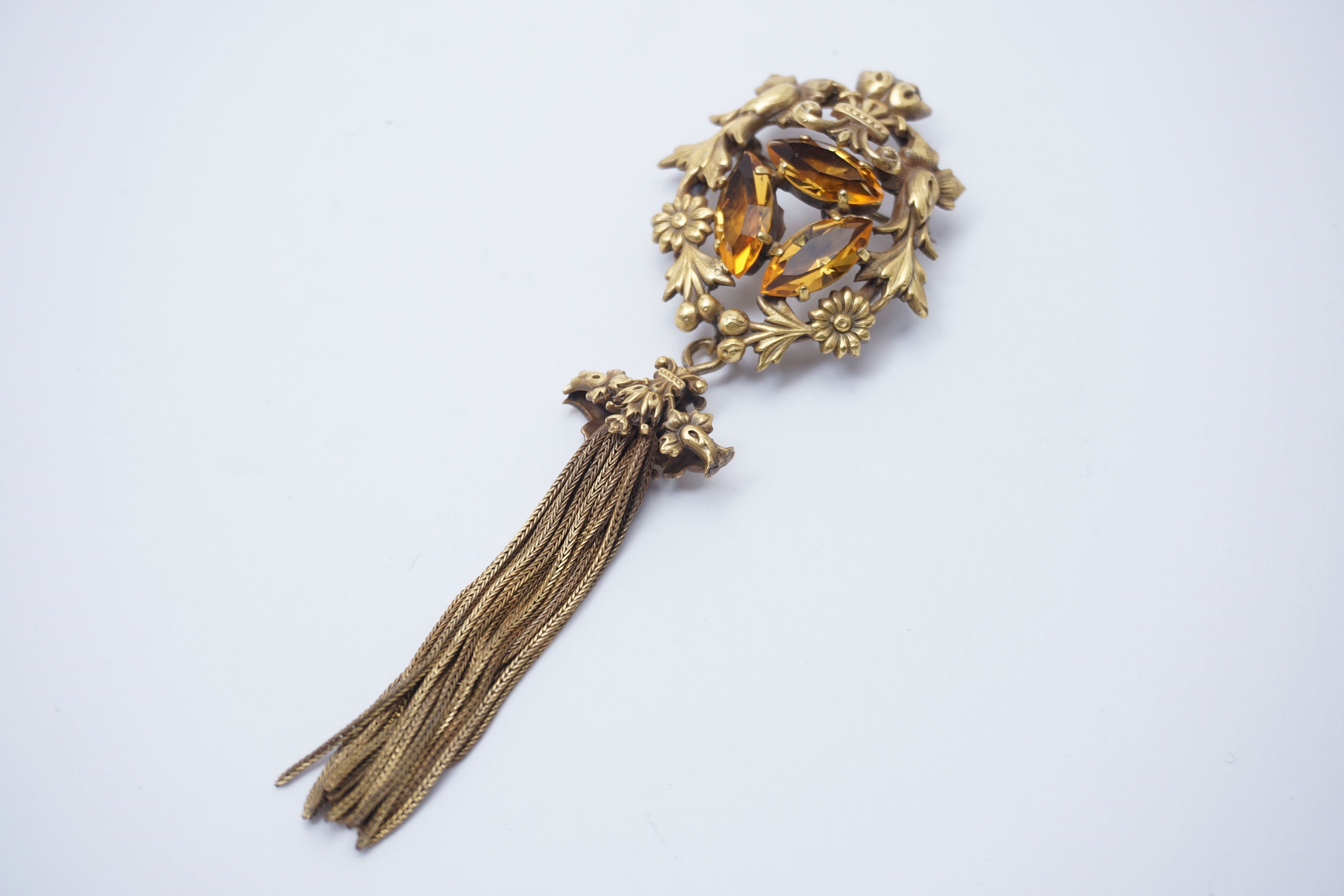 Joseff of Hollywood（ジョセフ・オブ・ハリウッド）ブローチ／ヴィンテージ・コスチュームジュエリー