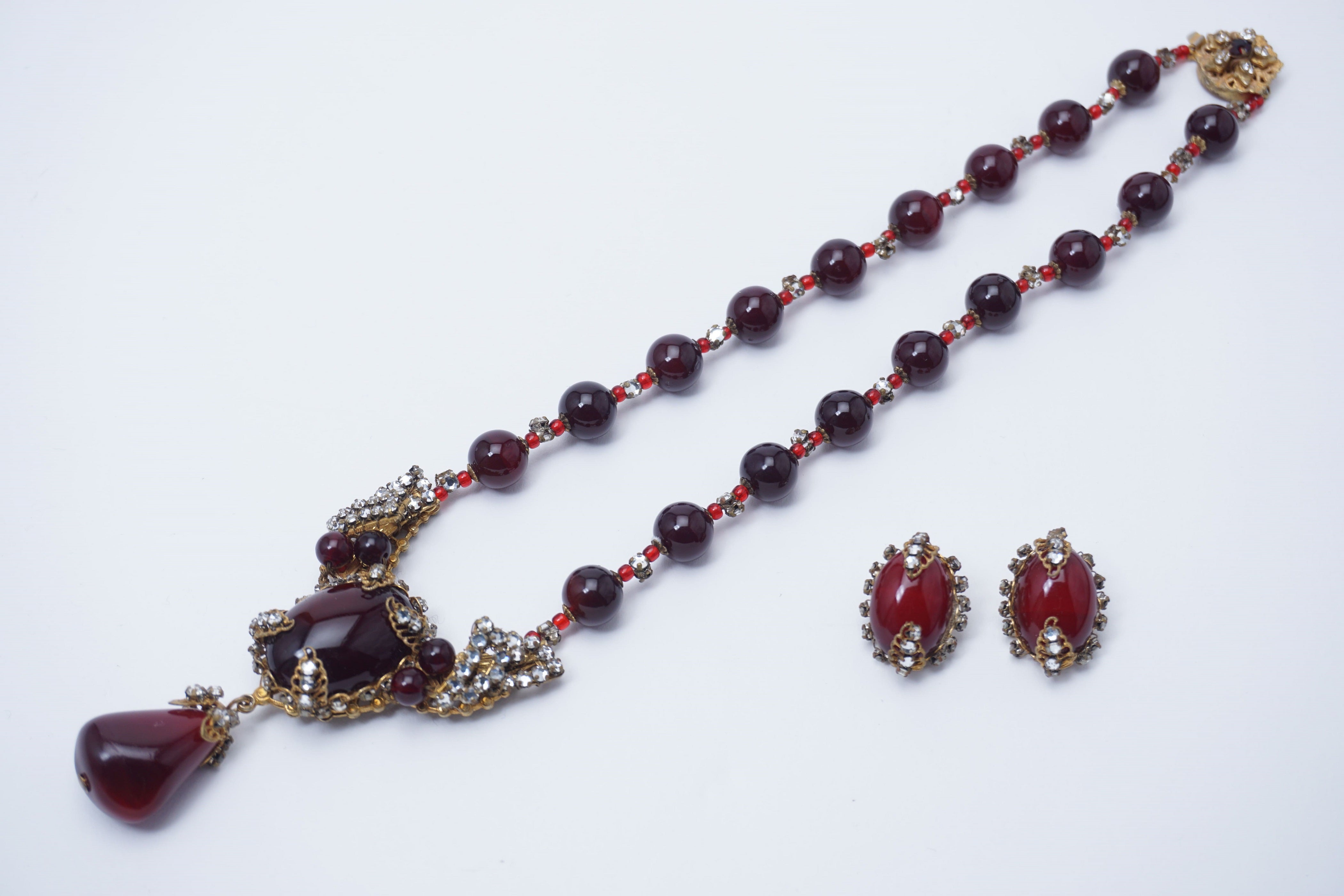 MIRIAM HASKELL（ミリアム・ハスケル ）ネックレス、イヤリング