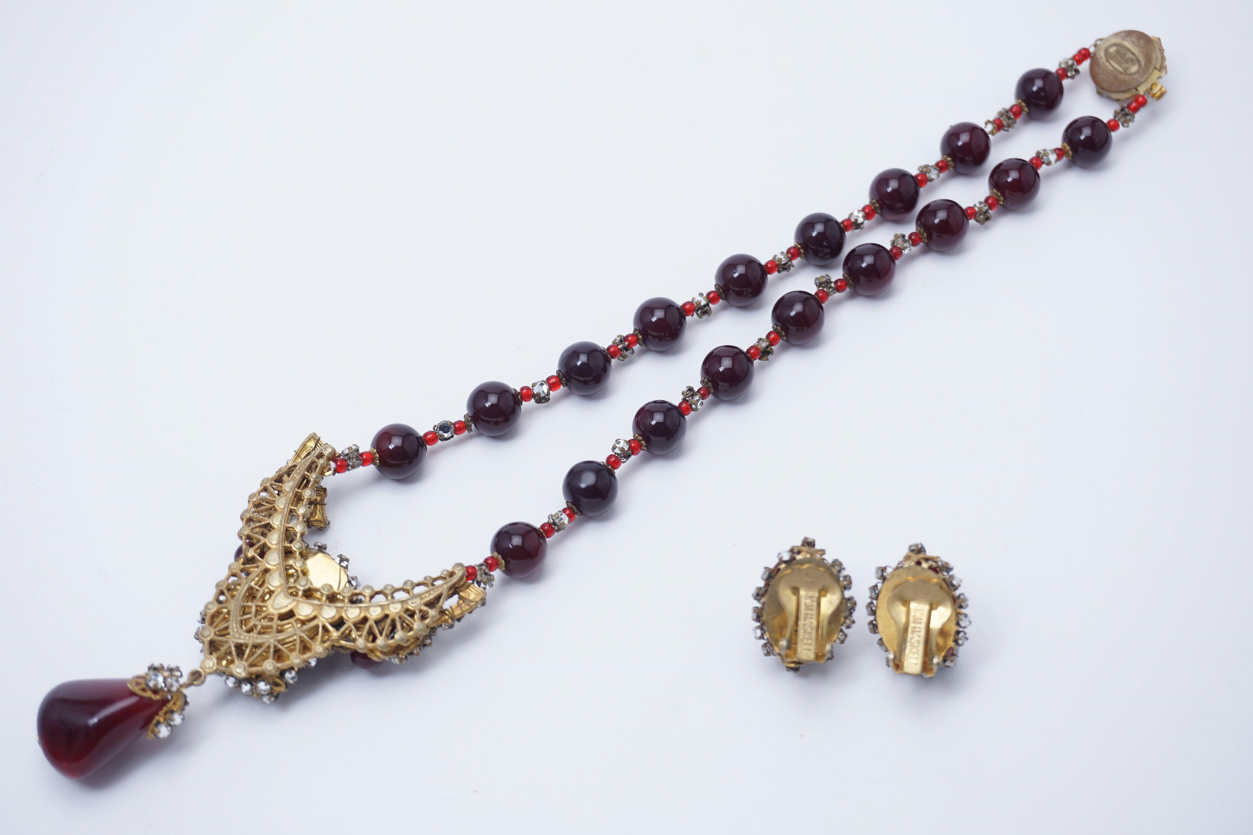 MIRIAM HASKELL（ミリアム・ハスケル ）ネックレス、イヤリング