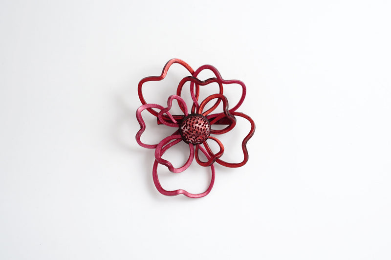 Brooch「Sankayou(umbrella leaf)」