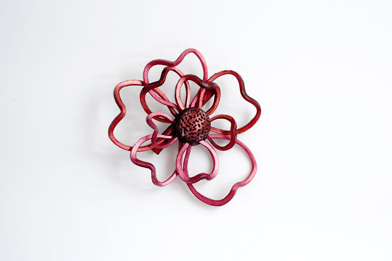 Brooch「Sankayou(umbrella leaf)」