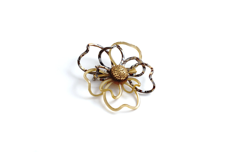 Brooch「Sankayou(umbrella leaf)」