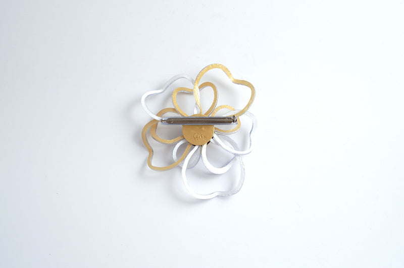 Brooch「Sankayou(umbrella leaf)」