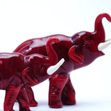 Elephant family［red］
