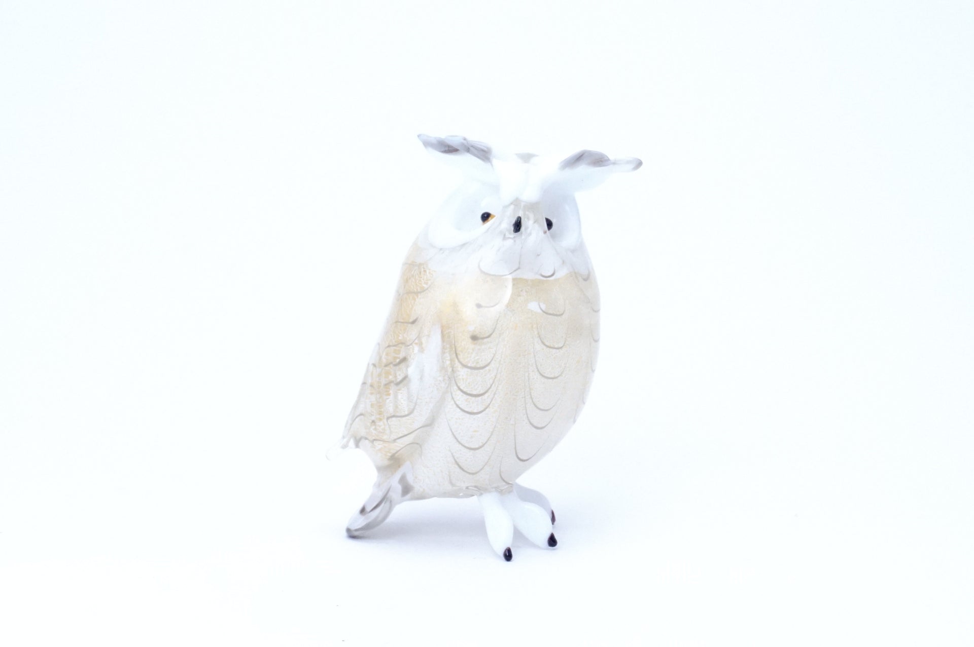 ムラーノガラス（ベネチアングラス）〈オブジェ／置物〉ふくろう（大  