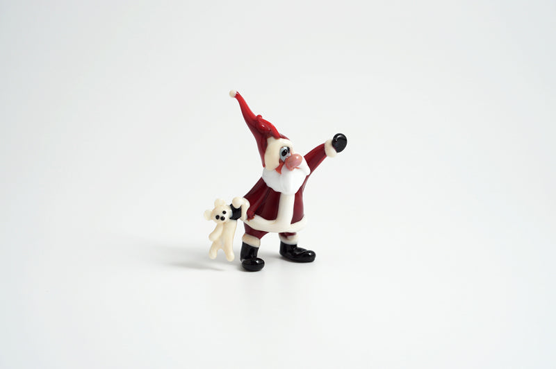[Advanced Order］10.Otoboke Santa with a Teddy Bear(bianco)