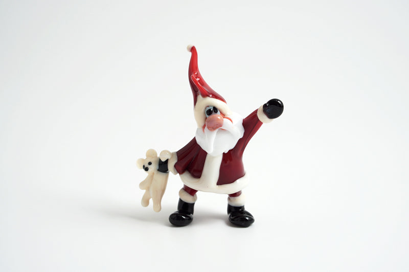 [Advanced Order］10.Otoboke Santa with a Teddy Bear(bianco)