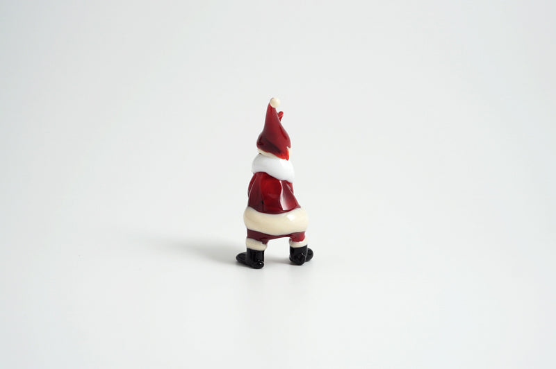 Santa Claus with a candle