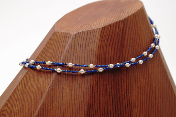 Necklace（Long）「più」［Blue］