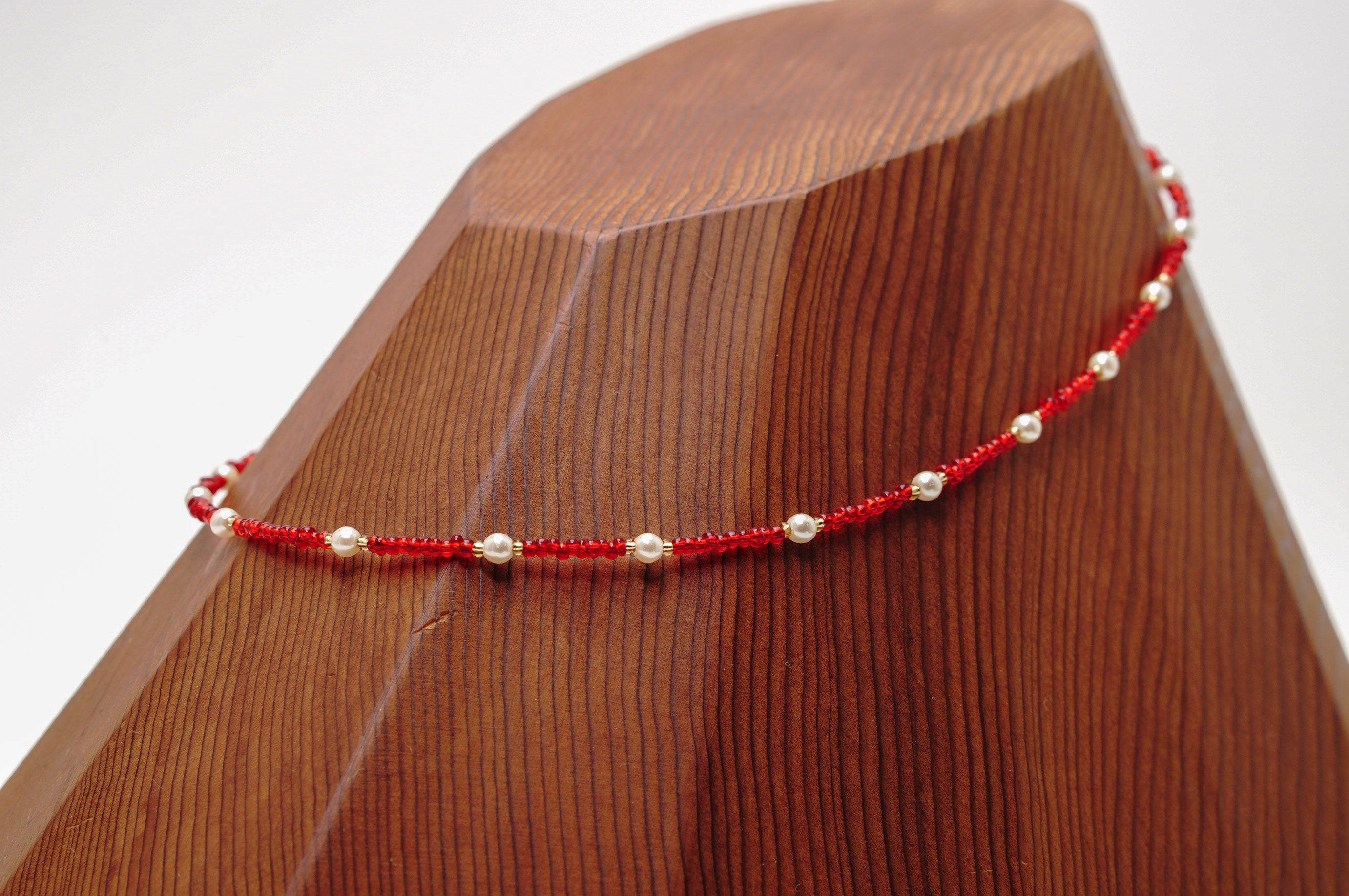 ベネチアンビーズネックレス